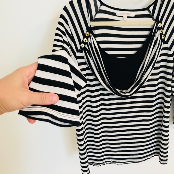 Ellen Tracy Patterned Women Top - Picture 4 of 6